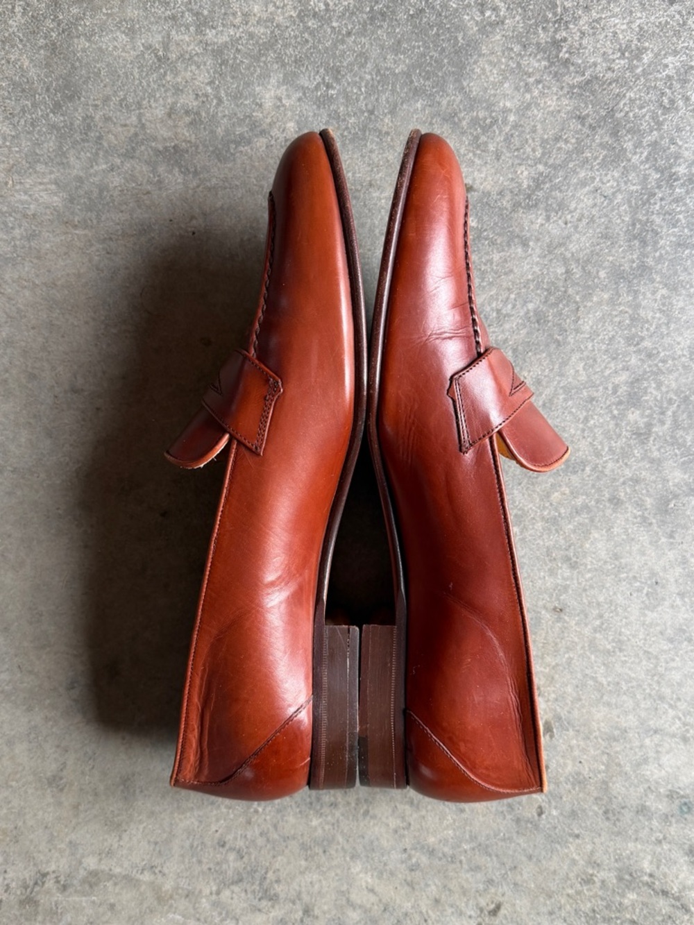 Italian Leather Loafers from Lands’ End - Picture 3 of 5